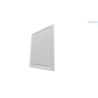 Facade MDF PARIS Vitrine L 40 cm x H 92 cm