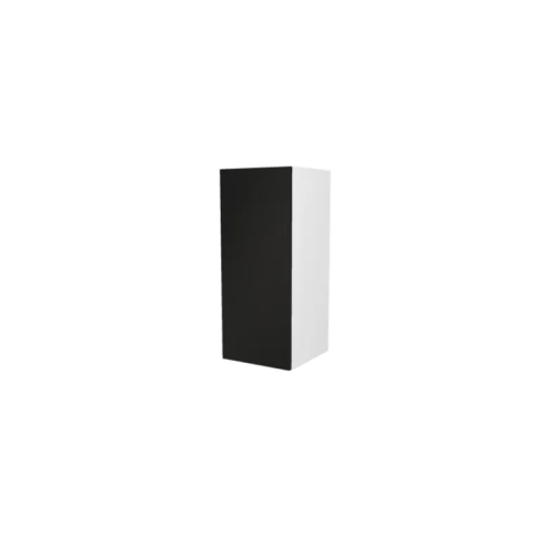 MEUBLE DE CUISINE HAUT , BELGRADE , NOIR MAT , L 30 cm x H 72 cm x P 30 cm