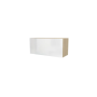 MEUBLE DE CUISINE HAUT ABATTANT , ROMA , BLANC BRILLANT , L 80 cm x H 36 cm x P 30 cm