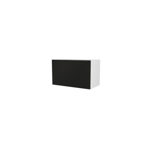 MEUBLE DE CUISINE HAUT ABATTANT , BELGRADE , NOIR MAT , L 60 cm x H 36 cm x P 30 cm