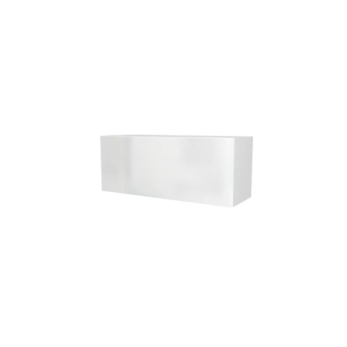 MEUBLE DE CUISINE HAUT ABATTANT , ROMA , BLANC BRILLANT , L 90 cm x H 36 cm x P 30 cm