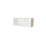 MEUBLE DE CUISINE HAUT ABATTANT , ROMA , BLANC BRILLANT , L 90 cm x H 36 cm x P 30 cm