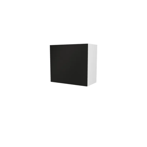 MEUBLE DE CUISINE HAUT HOTTE , BELGRADE , NOIR MAT , L 60 cm x H 54 cm x P 30 cm