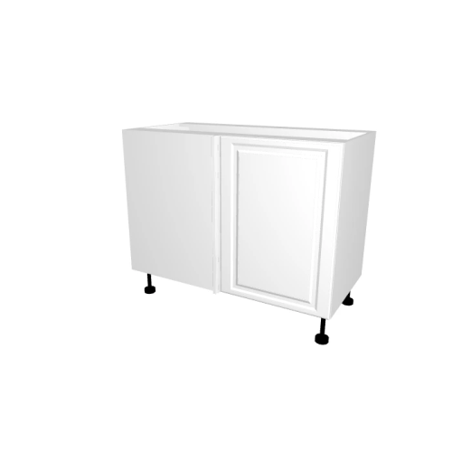 MEUBLE DE CUISINE ANGLE , PARIS , BLANC MAT , L 110 cm x H 72 cm x P 56 cm