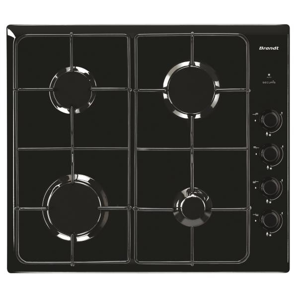 BRANDT Table de cuisson gaz BPE6410B