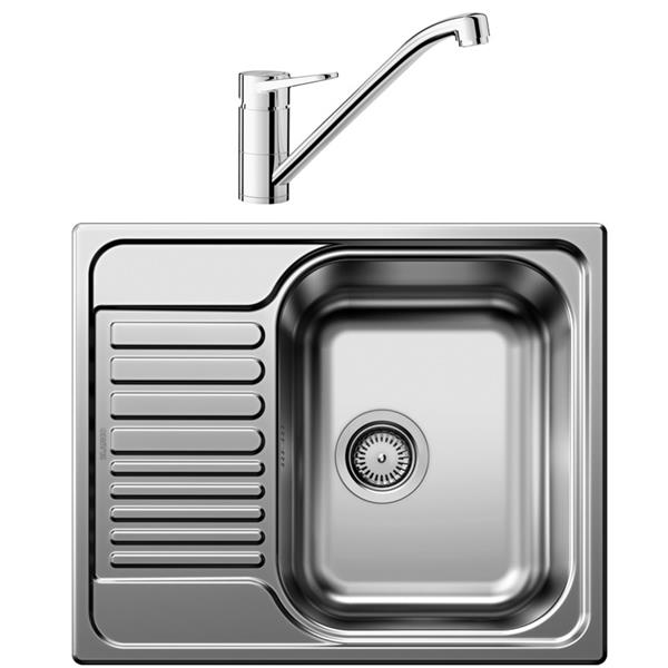 BLANCO Pack vier + mitigeur 527908