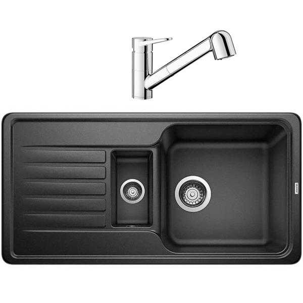 BLANCO Pack vier + mitigeur 527916