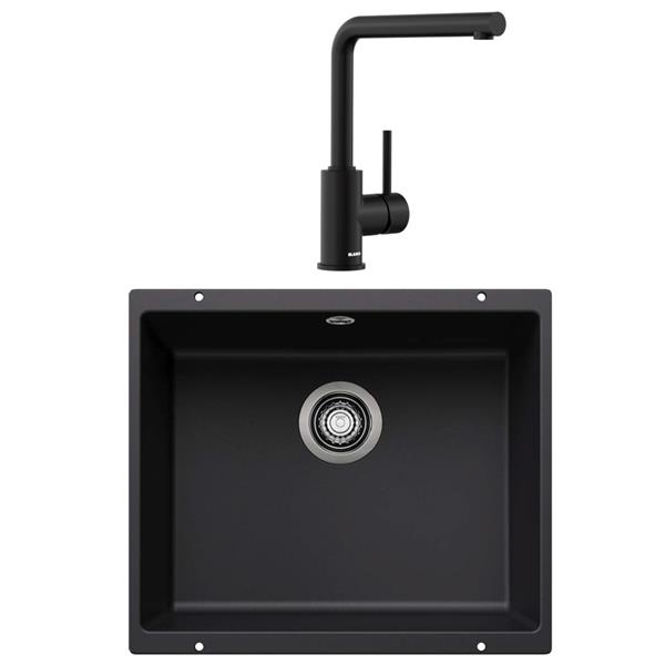 BLANCO Pack vier + mitigeur 527919