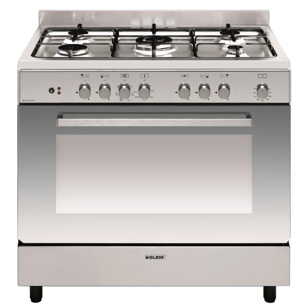 GLEM Piano de cuisson mixte GE960CBIX2
