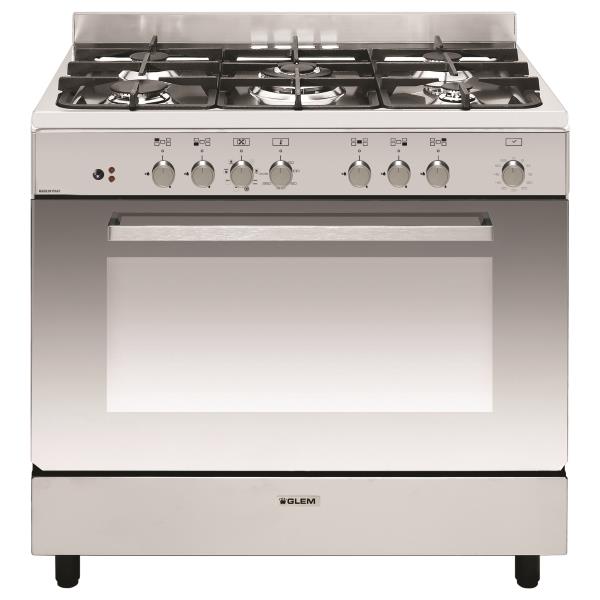 GLEM Piano de cuisson mixte GE960CVIX2