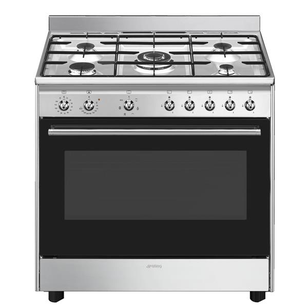 SMEG Piano de cuisson mixte CX90GM