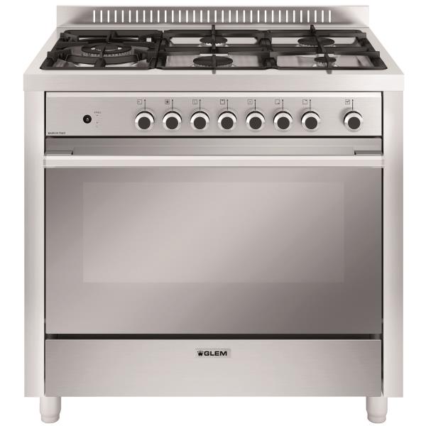 GLEM Piano de cuisson mixte GX960CVIX