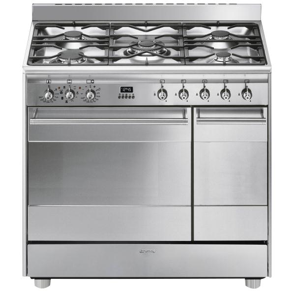 SMEG Piano de cuisson mixte SCB92MX8