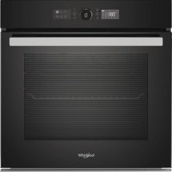 WHIRLPOOL Four Colonne Pyrolyse 73L, 6th Sense,16 pgm,air pulsé,turbo,SoftClose, A+, Noir Whirlpool