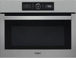 Four à micro-ondes encastrable, Perfect 900w,3D wave,Crisp,Grill 1600w,40L,inox Whirlpool