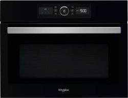 Four à micro-ondes encastrable, Perfect 900w,3D wave,Crisp,Grill 1600w,40L,noir Whirlpool