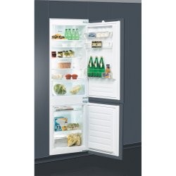 WHIRLPOOL Frigo Combiné Intégré 18 M, combiné électronique, 194L+79L****, à glissière, E Whirlpool