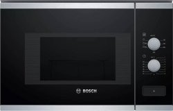Compact 38cm - avec grill - 800W - 20L - inox - plateau tournant - Micro-ondes encastrable/ Bosch