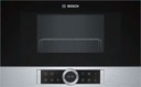 Micro-ondes Serie8-38cm,Fmo 900w,Gril 900w,AutiPilot10,éclairage LED,DROITE,inox Bosch