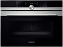 Micro-ondes Compact45-iQ700, Combi Four-Gril Fmo45L, cookControl 14 pgm, Led, inox Siemens
