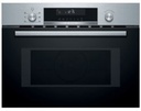 Four micro-ondes Encastrables 44L, Air pulsé, grill, cookControl 15,niche 45cm, Inox Bosch