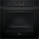 SIEMENS Four colonne iQ300 Multifonction,7 modes,horloge,pyrolyse,cookControl10,vario,noir Siemens