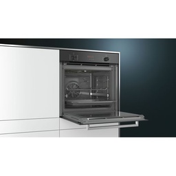 Four colonne iQ300 Multifonction,5 modes,horloge,pyrolyse,cookControl10,vario,inox Siemens
