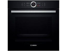 BOSCH Four colonne 60cm-Serie8, 13 modes de cuisson, ecoclean, éclairage halogène, noir Bosch