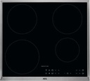 AEG Taque Induction 60cm - 4 zones, TouchControl, Hob²Hood, cadre inox Aeg