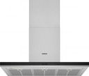 SIEMENS Hotte décor mural 90cm, 601-964m³/h, 45db(A), asp. tangentielle, écl.LED, inox Siemens