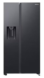 Side-by-Side, E, Wifi (AI Energy), 417/218L, 178cm, Integrated handle and display, All Around Cooling, Slim indoor Icemaker, Black StainlessSteel (HAFEX/EXP)