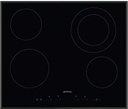SMEG Vitro 60 cm - 4 zones High-Light (1 extensible) - biseauté - commandes capacitives Smeg