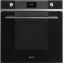 SMEG Four multifonction électronique - Vapor Clean - A+ - 72 L - verre noir/inox Smeg