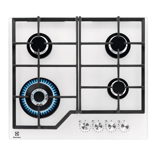 [KGG64362W] ELECTROLUX Table de cuisson gaz KGG64362W