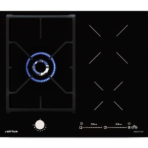 [ATGI612BK] AIRLUX Table de cuisson mixte induction ATGI612BK