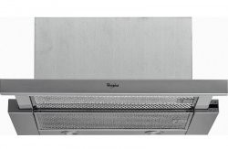 [AKR473/1IX] WHIRLPOOL Hotte télescopique, 90cm, 735m³/h, 66 dBA, touch control, éclairage Led, B, Inox Whirlpool