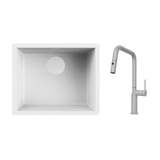 [PACKSTELOBLANCU] GESSI Pack vier + mitigeur PACKSTELOBLANCU