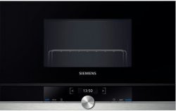 [BE634RGS1] Micro-ondes IQ700-38cm,FMO 900W,gril 900W,cookControl 10,LED,DROITE inox Siemens