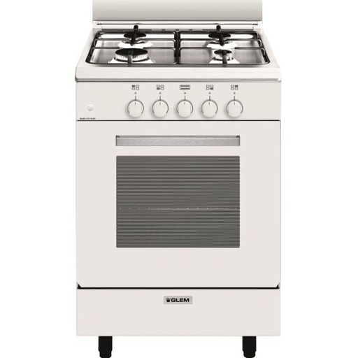 [GA551GWH] GLEM Cuisini�re gaz GA551GWH