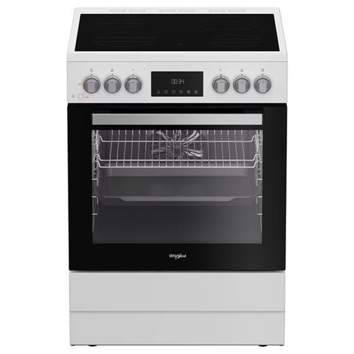 [W6V8LCSW] WHIRLPOOL Cuisini�re vitroc�ramique W6V8LCSW