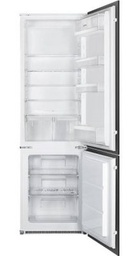 [C4172F] SMEG Combi.2 P. - mono compres. -clayettes verre-268L(196+72)-fixation/glissières-****- F Smeg