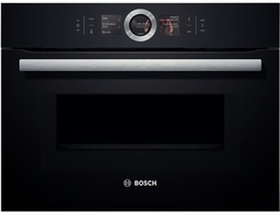 [CMG636BB1] BOSCH Four compact 45cm-Serie8,TFT,Combi micro-ondes,12pgm,ecoclean,Assist,Led, noir Bosch
