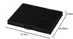 [DHZ5346] BOSCH Filtre à charbon actif pour hotte DWK09E852, DIB09T150, DIB09E850, DIB09D650, ... Bosch