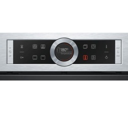 [HBG634BS1] BOSCH Four colonne 60cm-Serie8, 13 modes de cuisson, ecoclean, éclairage halogène, inox Bosch