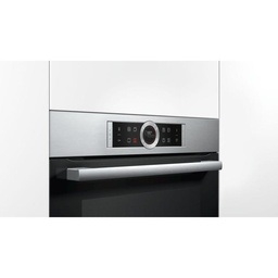 [HBG675BS1] BOSCH Four Colonne 60cm-Serie8,Pyrolyse,13Pgm,AutoPilot,éclairage halogène, Inox Bosch