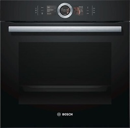[HBG676EB6] BOSCH Four Colonne Pyrolyse,13 modes de cuisson - Assist - éclairage halogène, A+, Noir Bosch