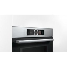 [HNG6764S1] BOSCH Four colonne 60cm ,micro-ondes,Steam,14 modes de cuisson,Pyro,Assist,Led,rail,Siem.