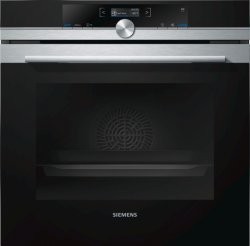 [HR675GBS1] SIEMENS Four à vapeur Combi, pyrolyse, 13pgm, activeClean, cookControl,softMove, Inox Siemens