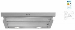 [KSET666XE] SMEG Hotte télescopique de 60 cm - 2 moteurs - 600m³/h - filtres métal. - bandeau Inox Smeg