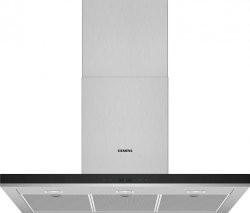 [LC97BHP50] Hotte décor mural 90cm, 430/690m³/h - 43dB(A) - éclairage LED - iQdrive - Inox Siemens